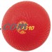 Champion Sports Playground Ball, 10" Diameter, Red -CSIPG10   552271841
